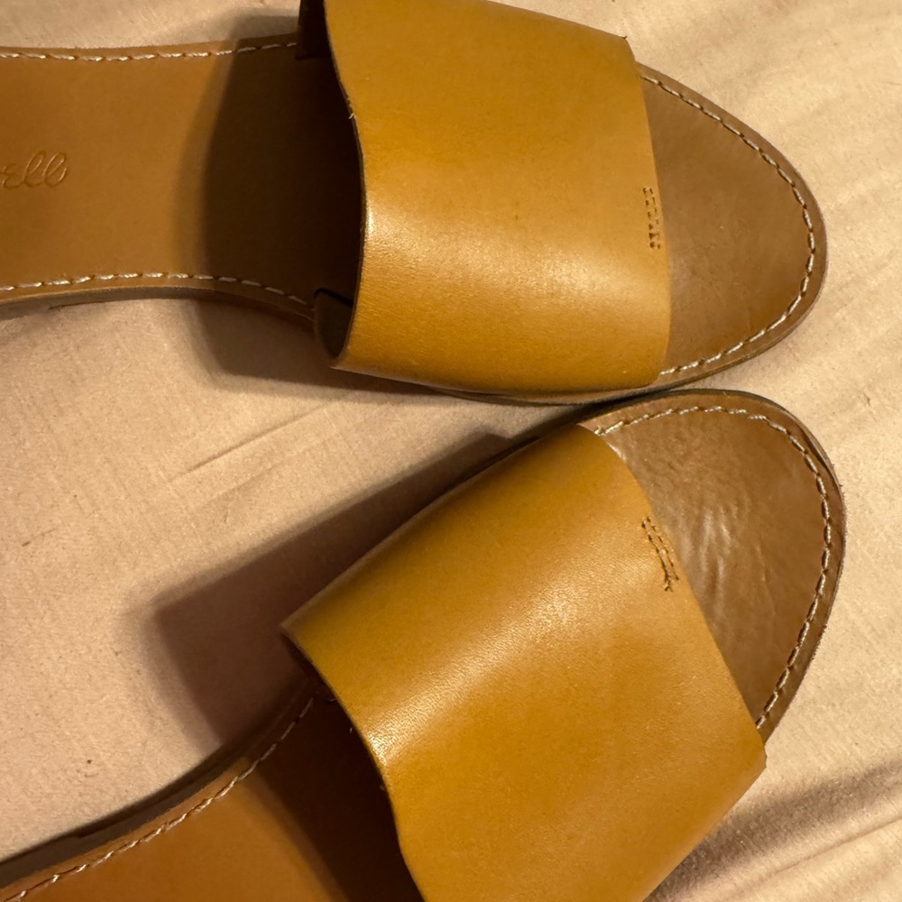 Madewell Women's Brown Slide Sandals - Picture 5 of 5